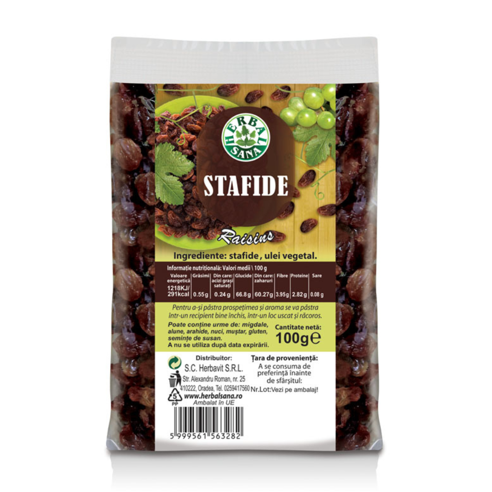 Stafide, 100 g, Herbal Sana