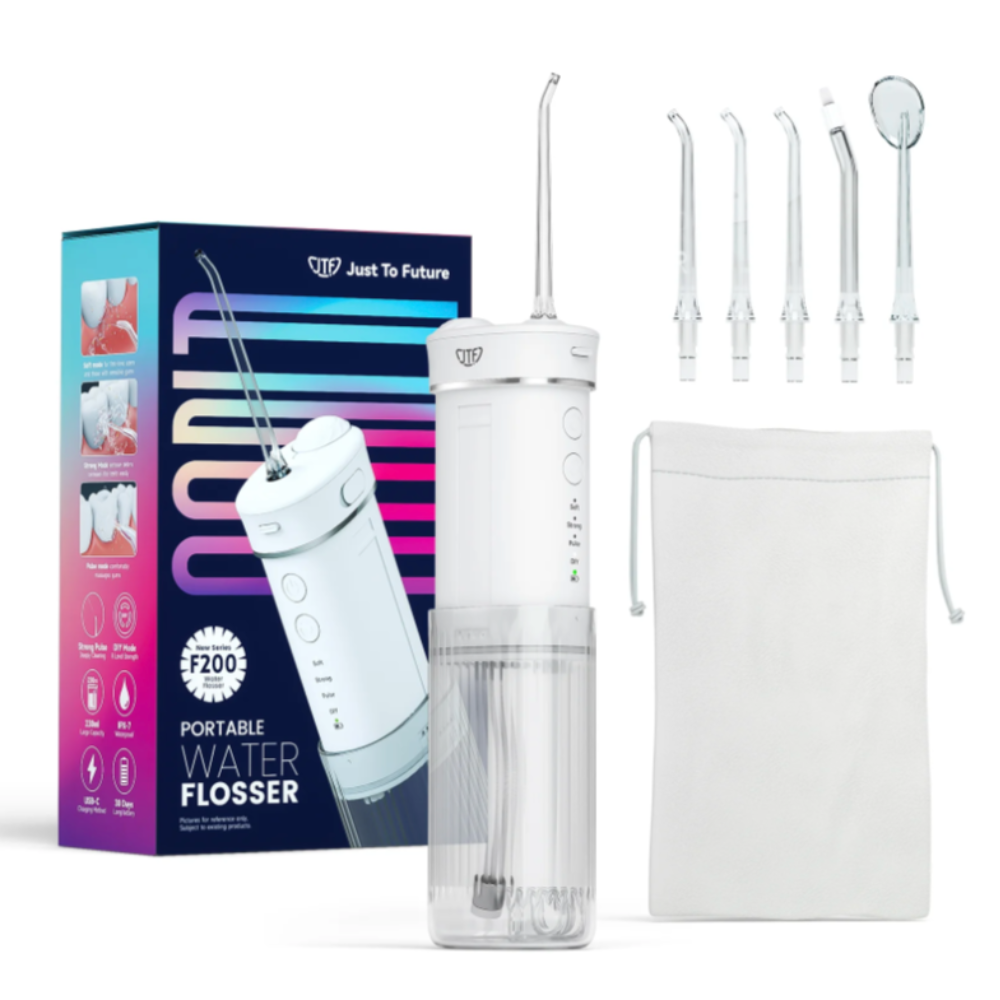 Irigator buca cu lampa UV, Alb, F200, JTF