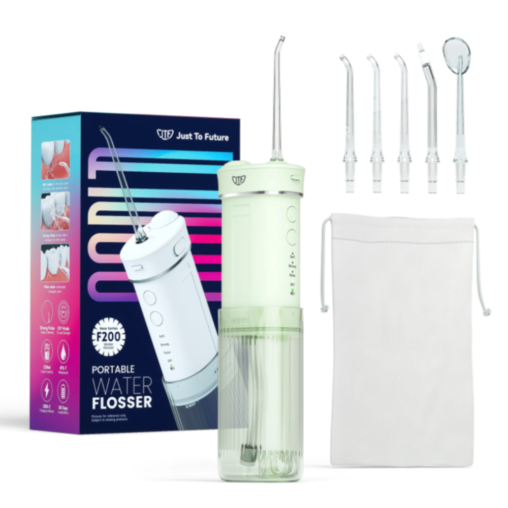 Irigator buca cu lampa UV, Verde, F200, JTF