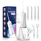 Irigator bucal portabil cu lampa UV, Alb, F300, JTF 698070