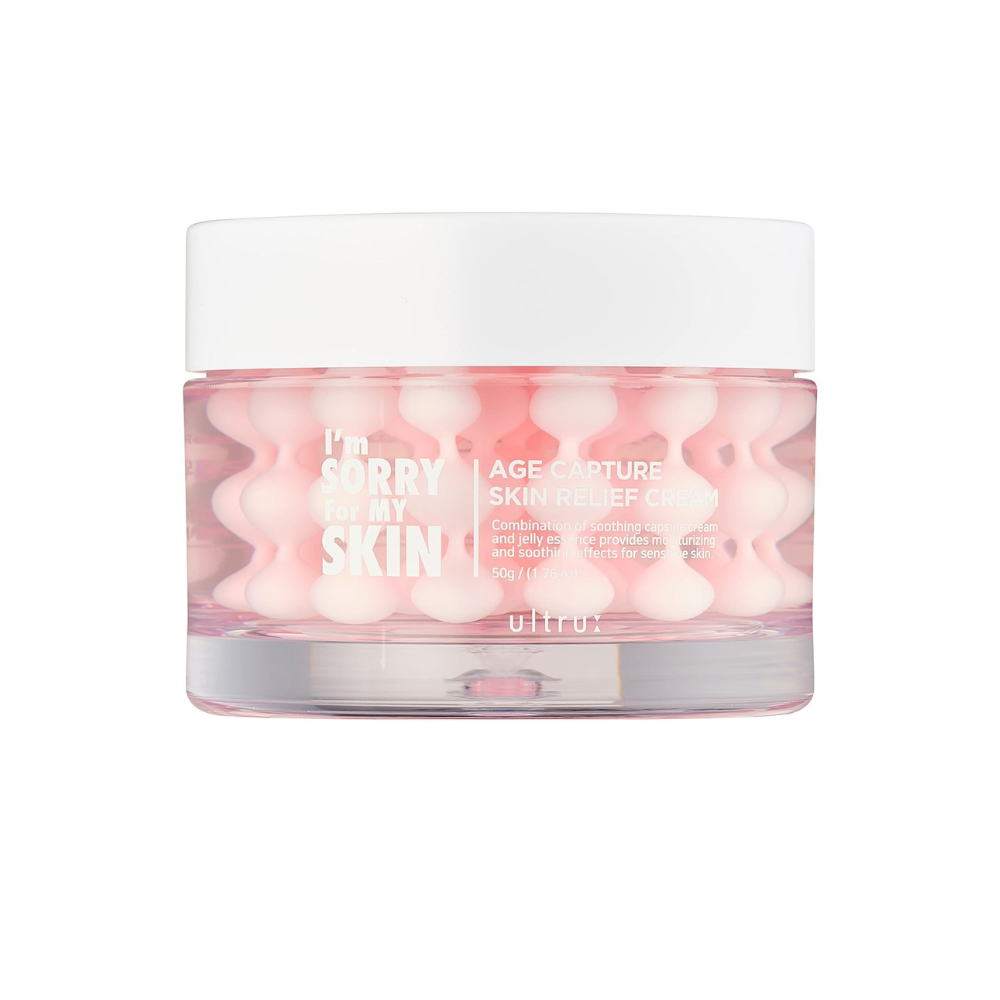 Gel hidratant cu microcapsule de crema pentru ten sensibil, 50 g, I'm Sorry For My Skin