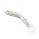 Lingurita flexibila din silicon, Bej, 6 luni+, Babyono 698152