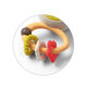 Jucarie zornaitoare cu inel gingival, 3 luni+, Babyono 698264