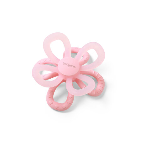 Inel gingival Floare, 0 luni+, Roz, Babyono