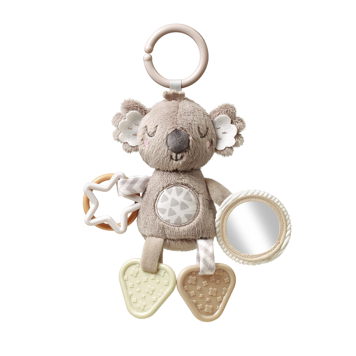 Jucarie educativa de agatat, 0 luni+, Koala Coco, Babyono