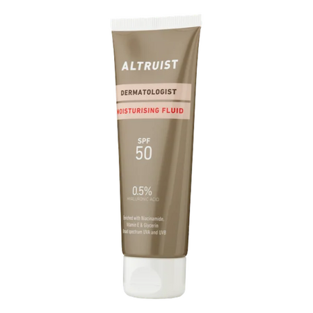 Fluid hidratant cu SPF 50 si Acid Hialuronic, 50 ml, Altruist 764011