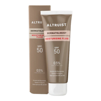 Fluid hidratant cu SPF 50 si Acid Hialuronic, 50 ml, Altruist