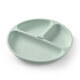 Farfurie din silicon cu ventuza, Menta, Babyono 698420