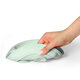 Farfurie din silicon cu ventuza, Menta, Babyono 698418
