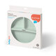 Farfurie din silicon cu ventuza, Menta, Babyono 698419