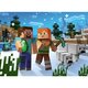 Puzzle Minecraft, 5 ani+, 4x100 piese, Ravensburger 698515