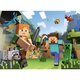 Puzzle Minecraft, 5 ani+, 4x100 piese, Ravensburger 698513