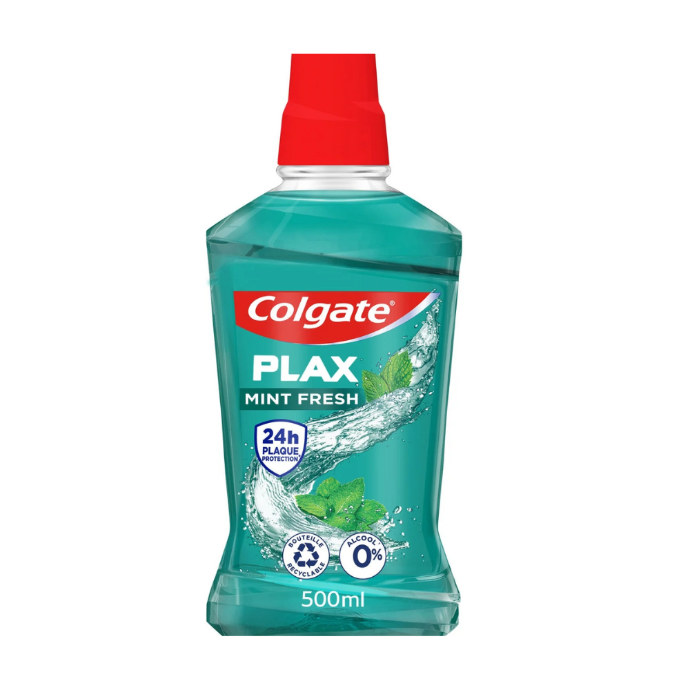 Apa de gura, Plax Mint Fresh, 500 ml, Colgate