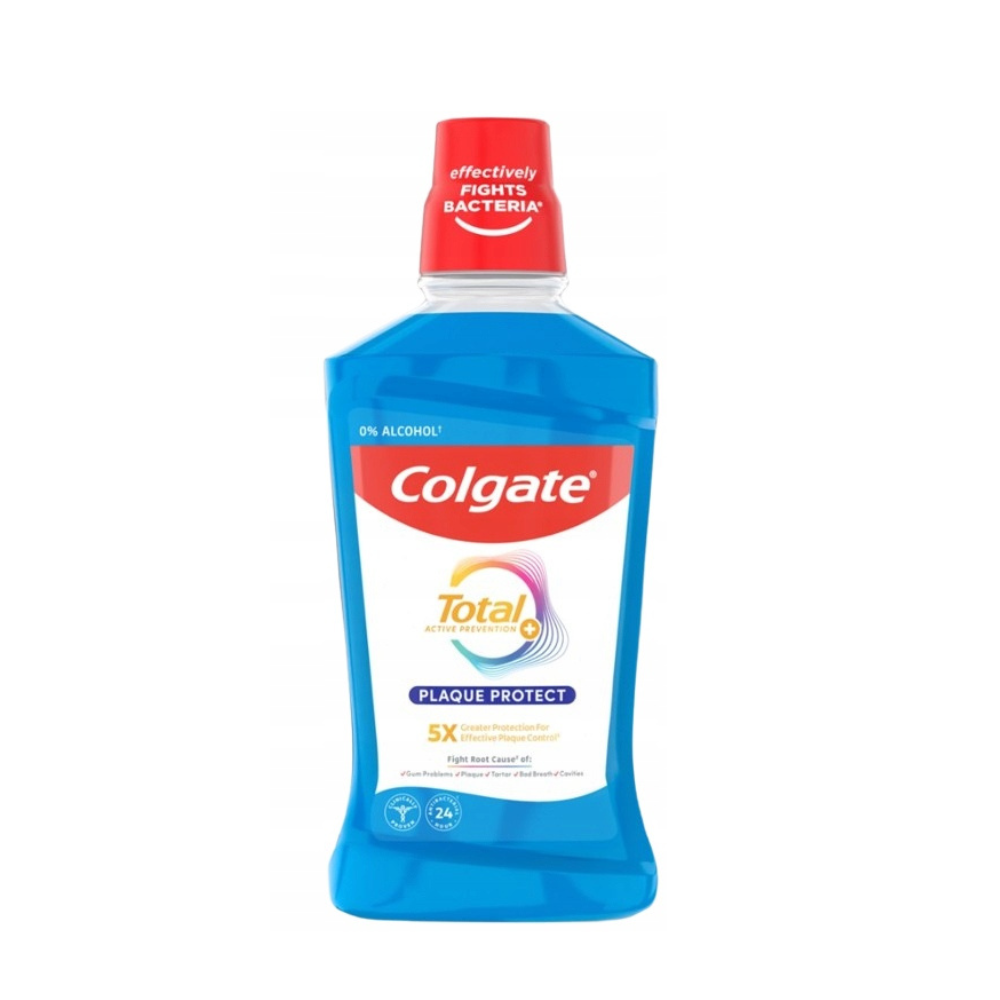 Apa de gura, Plax Total, 500 ml, Colgate