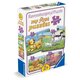 Primul meu puzzle - Familii de animale de la ferma, 2 ani+, Ravensburger 698607