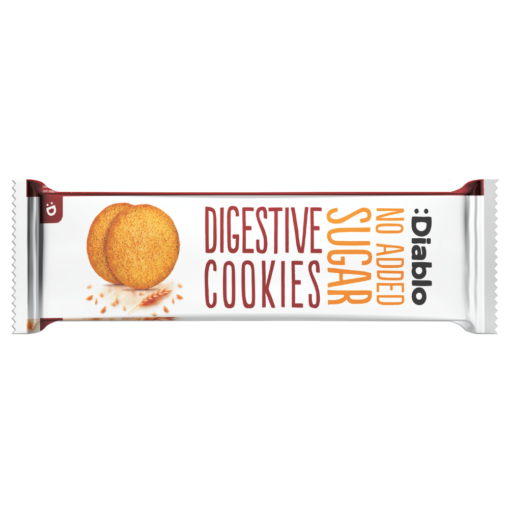 Biscuiti digestivi fara zahar adaugat, 150 g, Diablo