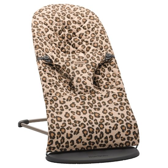 Balansoar Bliss Beige/Leopard, Bumbac Editie Limitata, BabyBjorn