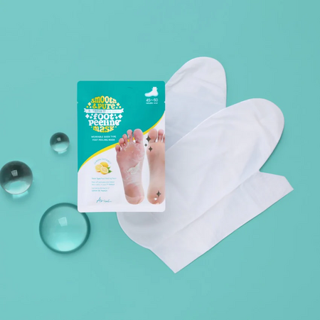 Sosete exfoliante pentru talpi Smooth & Pure, 34 g, Ariul 698653