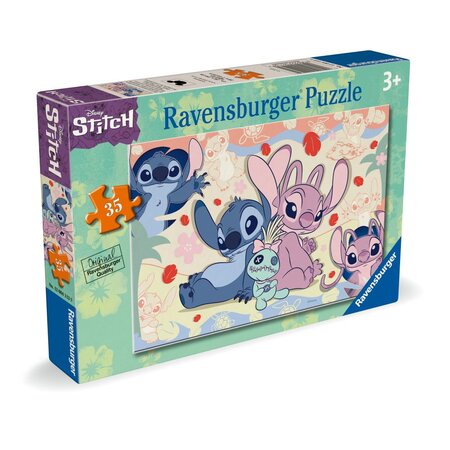 Puzzle Disney Stitch, 3 ani+, 35 piese, Ravensburger 698663