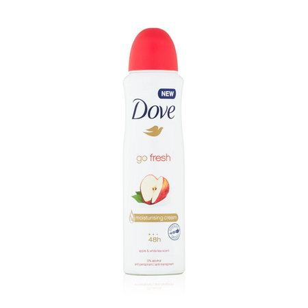 Deodorant spray, Apple & White Tea, 250 ml, Dove