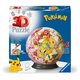 Puzzle 3D - Bila personaje Pokemon, 72 piese, Ravensburger 698807