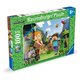 Puzzle Minecraft, 6 ani+, 100 piese, Ravensburger 698812