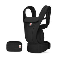 Marsupiu ergonomic Omni Deluxe Mesh, Black, + 0 luni, Ergobaby