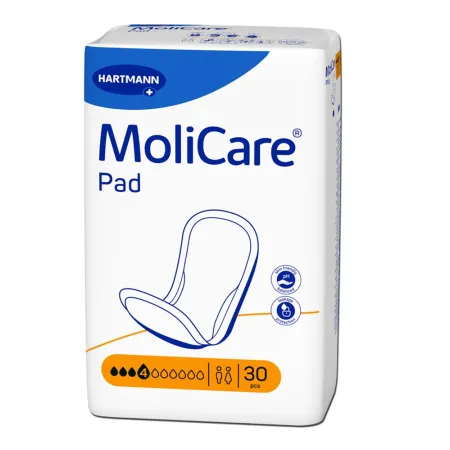 Tampoane pentru incontinenta usoara MoliCare Pad, 4 picaturi, 30 bucati, Hartmann