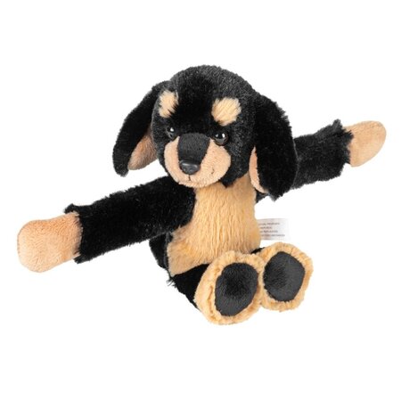 Jucarie de plus Catelus Dachshund Huggers, 20 cm, Wild Republic