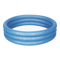 Piscina gonflabila cu 3 inele pentru copii, 122x25 cm, Albastru, +2 ani, Bestway