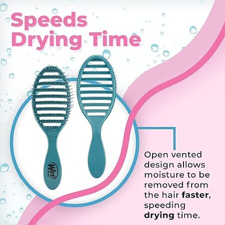 Perie de par Speed Dry Free Spirit, Ocean, Wet Brush 699198