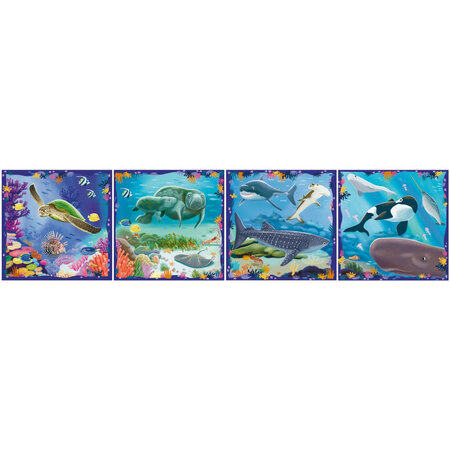 Puzzle Up Animale marine, 5 ani+, Ravensburger 699347