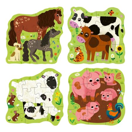Puzzle Up Animale de la ferma, 2 ani+, Ravensburger 699358