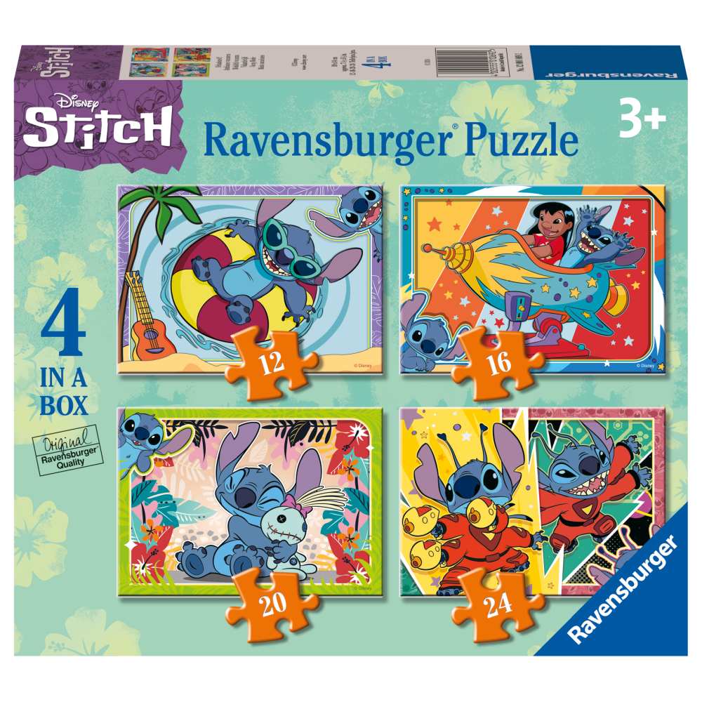 Puzzle Disney Stitch, 3 ani+, Ravensburger
