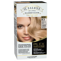 Vopsea de par parmanenta Plex Rebuilder Il Salone, 8.3, Light Golden Blonde, Alfaparf