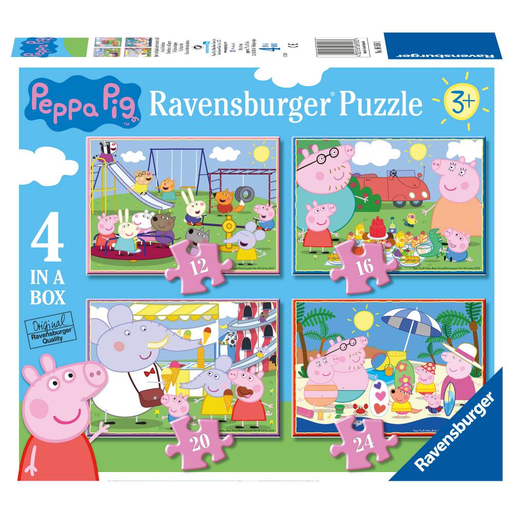 Puzzle Peppa Pig, 3 ani+, Ravensburger