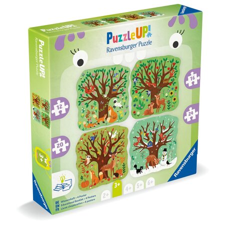 Puzzle Up Anotimpuri, 3 ani+, Ravensburger 699381