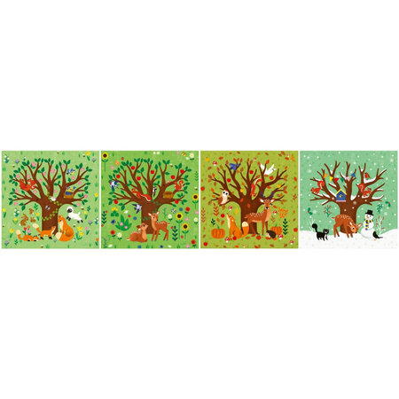 Puzzle Up Anotimpuri, 3 ani+, Ravensburger 699379
