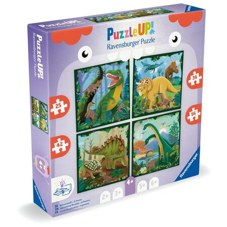 Puzzle Up Dinozauri, 4 ani+, Ravensburger 699394
