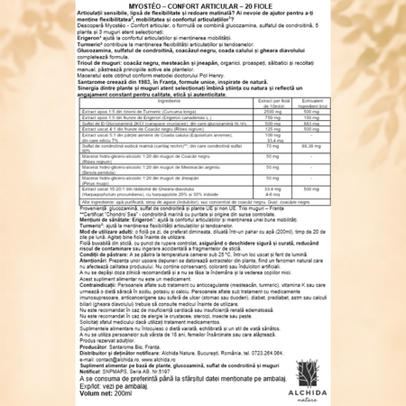 Myosteo Confort articular, 20 fiole, Santarome 806194