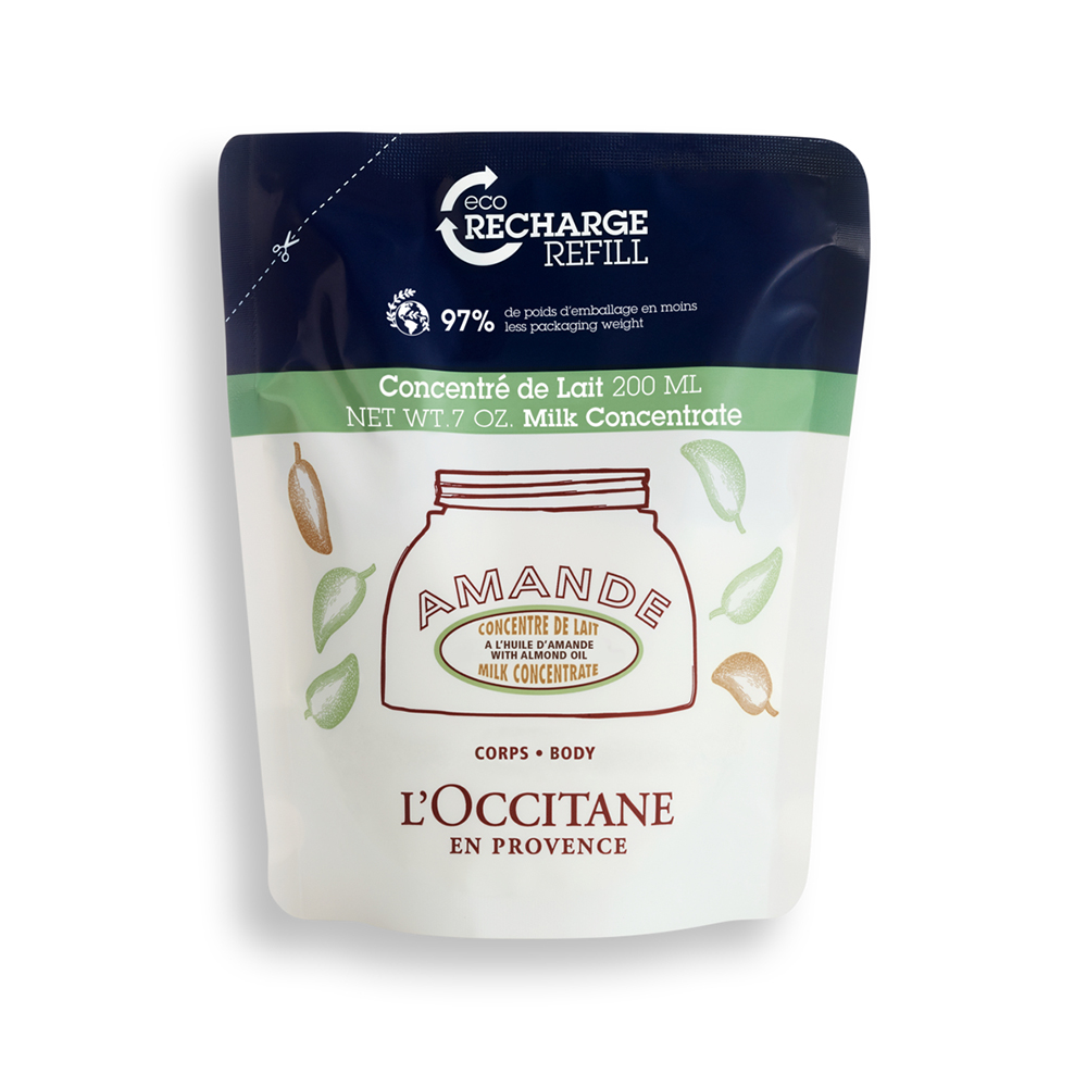 Rezerva Lapte concentrat pentru fermitate cu extract de Migdale Almond, 200 ml, L'Occitane