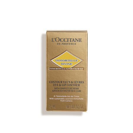 Tratament pentru ochi si buze Immortelle Divine, 15 ml, L'Occitane 699611