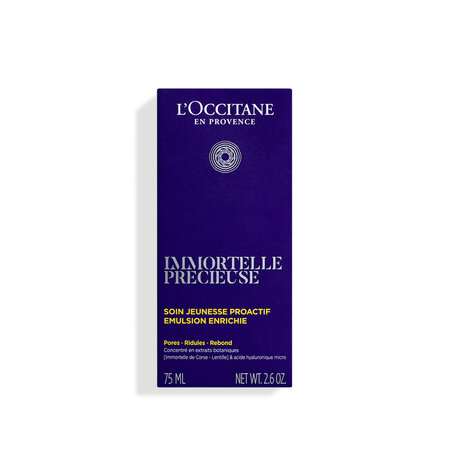 Emulsie antirid Immortelle Precious, 75 ml, L'Occitane 699622