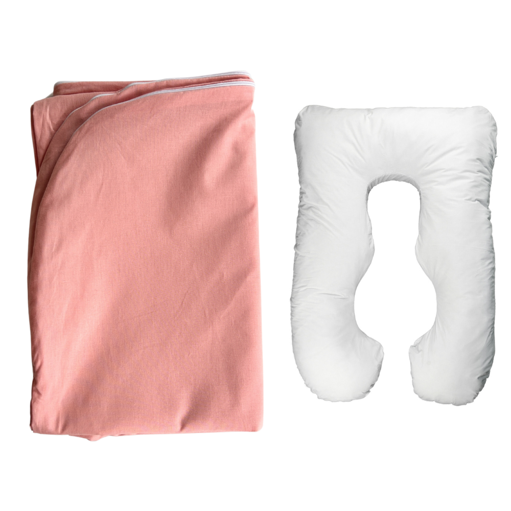 Husa Perna pentru gravide 3in1 Maxim, Roz, Twindeco