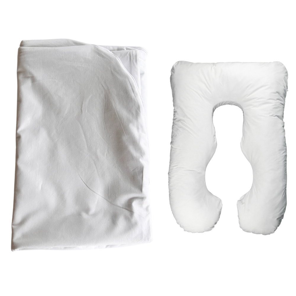 Husa Perna pentru gravide 3in1 Maxim, Alb, Twindeco