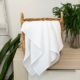 Paturica din muselina Cotton Flower, 120 x 100 cm, Alb, Twindeco 740879