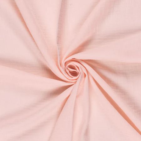 Paturica din muselina Cotton Flower, 120 x 100 cm, Roz, Twindeco 740887