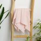 Paturica din muselina Cotton Flower, 120 x 100 cm, Roz, Twindeco 740886