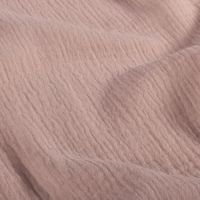 Paturica din muselina Cotton Flower, 120 x 100 cm, Roz Antic, Twindeco