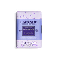 Sapun exfoliant de corp cu ulei de lavanda Lavender, 150 g, L'Occitane